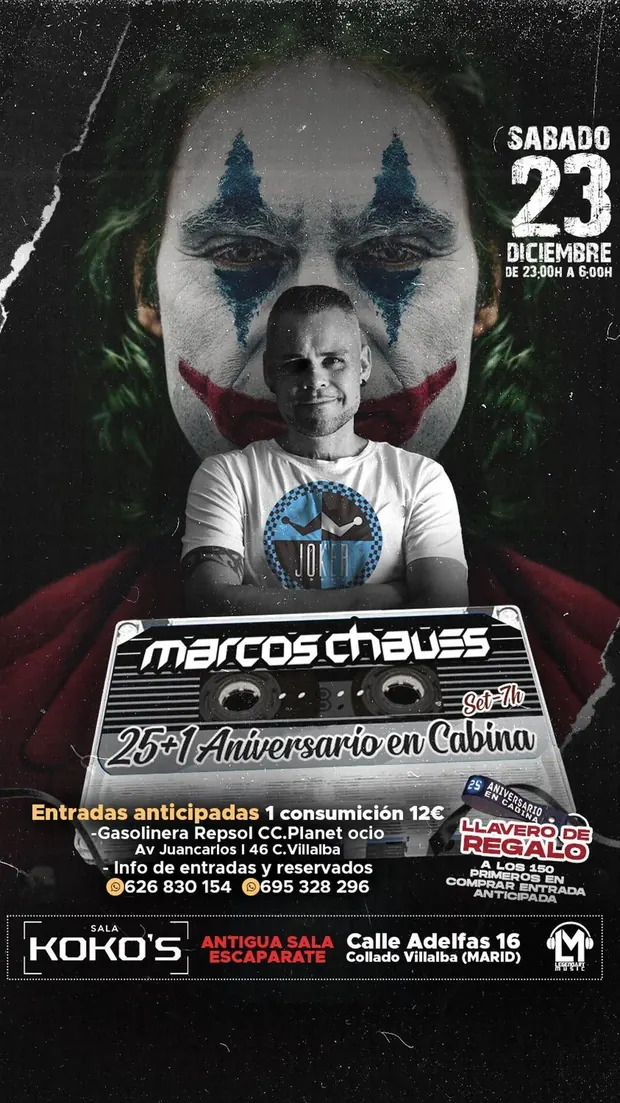 25+1 Aniversario en Cabina · Koko's