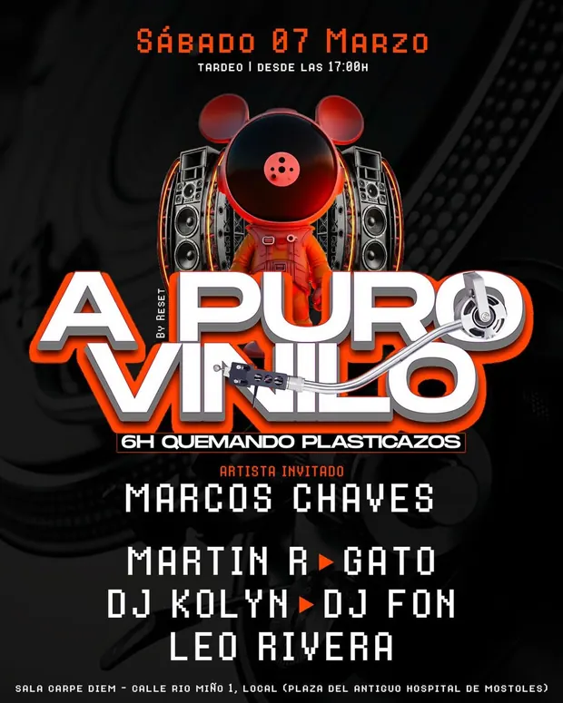 A Puro Vinilo · Móstoles 2026